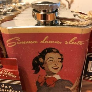 Stainless Steel 4oz Flasks